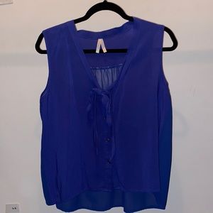 Blue Large Top